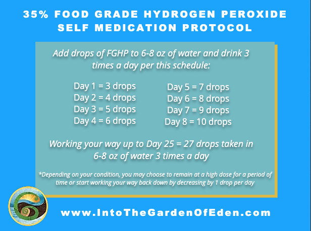 High Vibe Health from The Garden of Eden 35% Food Grade Hydrogen Peroxide
