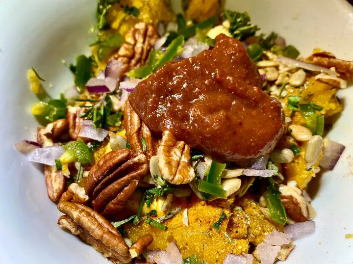 Spiced Date Butternut Squash from The Garden of Eden