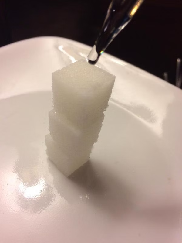 Candida Cleanse dose: stack sugar cubes and drop on 100% Gum Spirits of Turpentine