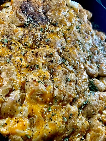 Cheesy Garlic Pull-Apart Bread from The Garden of Eden