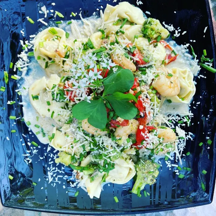 Shrimp Tortellini with Broccoli from The Garden of Eden