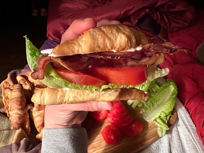GOE BLT with Wasabi Garlic Mayo